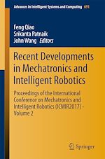 Download this eBook Recent Developments in Mechatronics and Intelligent Robotics