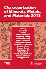Télécharger le livre :  Characterization of Minerals, Metals, and Materials 2018