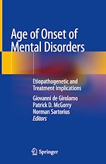 Télécharger le livre :  Age of Onset of Mental Disorders