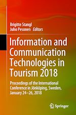 Télécharger le livre :  Information and Communication Technologies in Tourism 2018