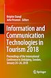 Télécharger le livre :  Information and Communication Technologies in Tourism 2018