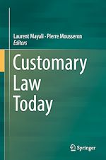 Télécharger le livre :  Customary Law Today