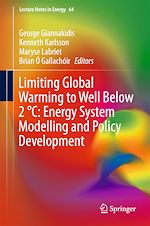 Download this eBook Limiting Global Warming to Well Below 2 °C: Energy System Modelling and Policy Development