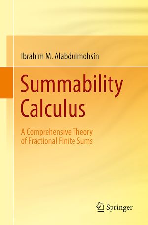 Téléchargez le livre :  Summability Calculus
