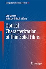 Télécharger le livre :  Optical Characterization of Thin Solid Films