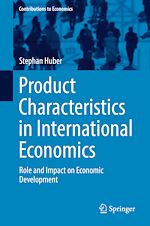 Télécharger le livre :  Product Characteristics in International Economics