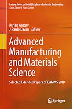 Télécharger le livre :  Advanced Manufacturing and Materials Science