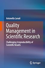 Télécharger le livre :  Quality Management in Scientific Research