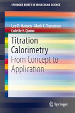 Télécharger le livre :  Titration Calorimetry