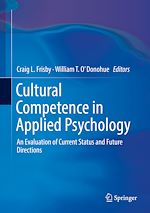 Télécharger le livre :  Cultural Competence in Applied Psychology