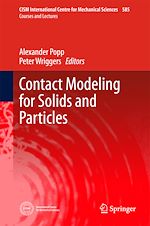 Télécharger le livre :  Contact Modeling for Solids and Particles