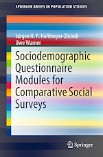 Download this eBook Sociodemographic Questionnaire Modules for Comparative Social Surveys