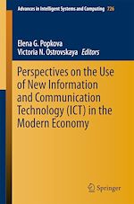 Télécharger le livre :  Perspectives on the Use of New Information and Communication Technology (ICT) in the Modern Economy