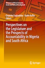 Télécharger le livre :  Perspectives on the Legislature and the Prospects of Accountability in Nigeria and South Africa