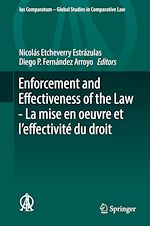 Télécharger le livre :  Enforcement and Effectiveness of the Law -  La mise en oeuvre et l'effectivité du droit