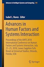 Télécharger le livre :  Advances in Human Factors and Systems Interaction