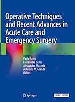 Télécharger le livre :  Operative Techniques and Recent Advances in Acute Care and Emergency Surgery