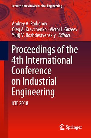 Téléchargez le livre :  Proceedings of the 4th International Conference on Industrial Engineering