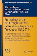 Télécharger le livre :  Proceedings of the 20th Congress of the International Ergonomics Association (IEA 2018)