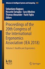 Télécharger le livre :  Proceedings of the 20th Congress of the International Ergonomics Association (IEA 2018)