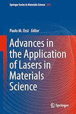 Télécharger le livre :  Advances in the Application of Lasers in Materials Science