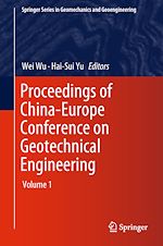 Télécharger le livre :  Proceedings of China-Europe Conference on Geotechnical Engineering