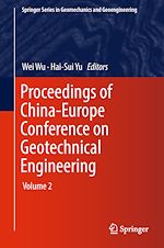 Télécharger le livre :  Proceedings of China-Europe Conference on Geotechnical Engineering