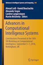 Télécharger le livre :  Advances in Computational Intelligence Systems