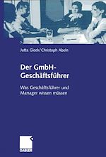 Download this eBook Der GmbH-Geschäftsführer