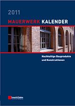 Télécharger le livre :  Mauerwerk Kalender 2011