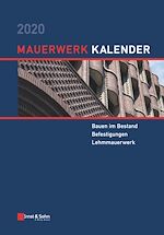Télécharger le livre :  Mauerwerk-Kalender 2020