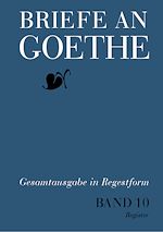 Télécharger le livre :  Briefe an Goethe