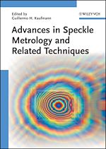 Télécharger le livre :  Advances in Speckle Metrology and Related Techniques