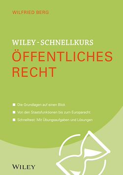 Télécharger le livre :  Wiley-Schnellkurs Öffentliches Recht