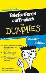 Télécharger le livre :  Telefonieren auf Englisch für Dummies Das Pocketbuch