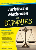 Télécharger le livre :  Juristische Methoden für Dummies