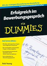 Télécharger le livre :  Erfolgreich im Bewerbungsgespräch für Dummies