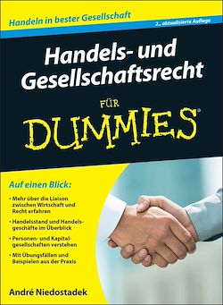 Télécharger le livre :  Handels- und Gesellschaftsrecht für Dummies