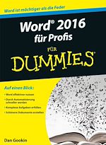 Télécharger le livre :  Word 2016 für Profis für Dummies