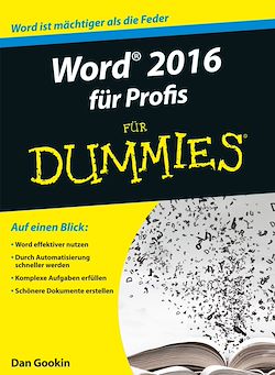 Télécharger le livre :  Word 2016 für Profis für Dummies
