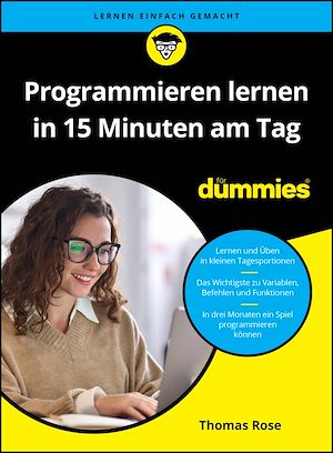Téléchargez le livre :  Programmieren lernen in 15 Minuten am Tag für Dummies