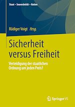 Télécharger le livre :  Sicherheit versus Freiheit