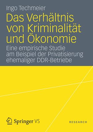 Téléchargez le livre :  Das Verhältnis von Kriminalität und Ökonomie