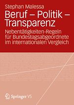 Télécharger le livre :  Beruf - Politik - Transparenz