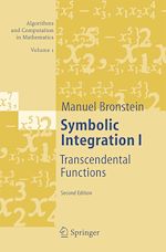 Télécharger le livre :  Symbolic Integration I