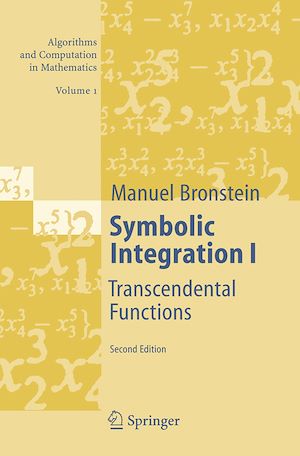 Téléchargez le livre :  Symbolic Integration I