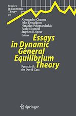 Télécharger le livre :  Essays in Dynamic General Equilibrium Theory