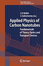 Télécharger le livre :  Applied Physics of Carbon Nanotubes