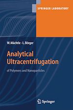 Télécharger le livre :  Analytical Ultracentrifugation of Polymers and Nanoparticles