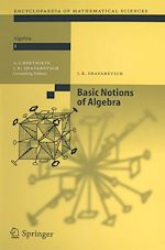Télécharger le livre :  Basic Notions of Algebra